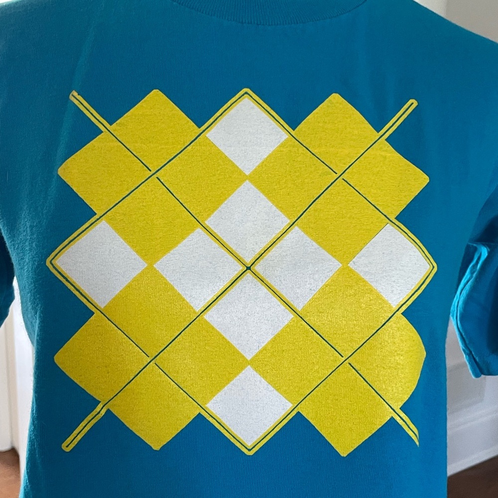 Graphic Concert T Argyle Print - Alternative/Indie Band The Format - FINAL SALE - Picture 3 of 4